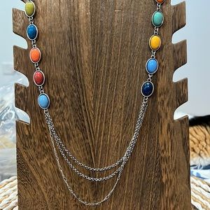 3/$18 NWOT Multicolored 3 Layered Chain - Lot 312
